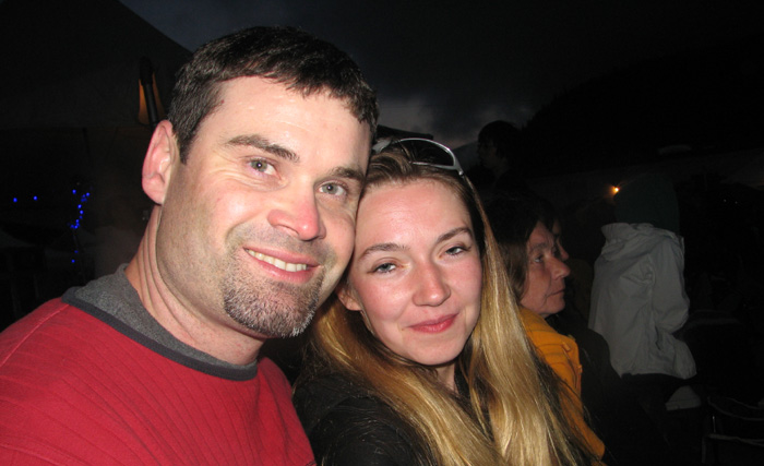 Jonny makes a friend, Rose from Houston, B.C.